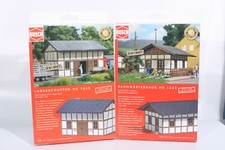BUSCH 1553 Hangar et 1662 Maison de PN - kits H0 non ouvert