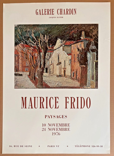 Maurice frido affiche - frido,