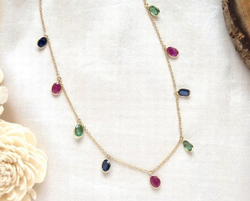 Collier goutte minimaliste