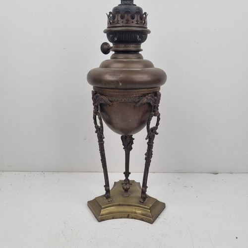 Lampe pétrole athénienne - à,