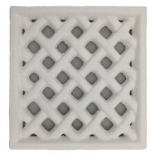 Grille d’aération Claustra Terre cuite Blanche – 25 x 24 cm