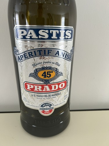 Ancienne bouteille vide pastis - bouteille,