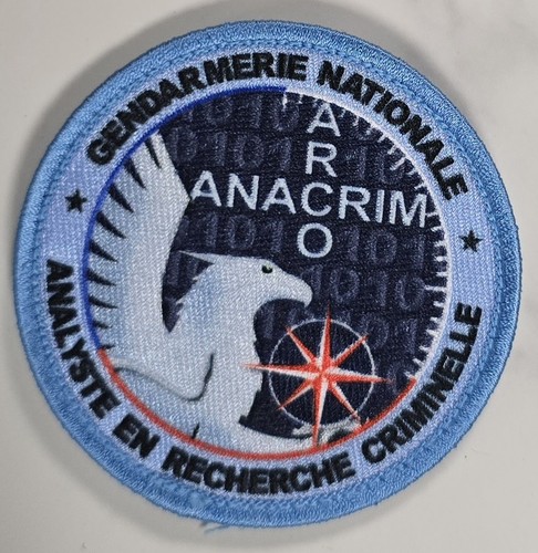 Patch ecusson gendarmerie - gendarmerie,