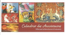 CALENDRIER des ANNIVERSAIRES