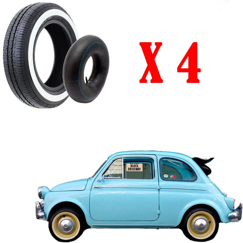 Pneus chambres 125 r12 - 4,