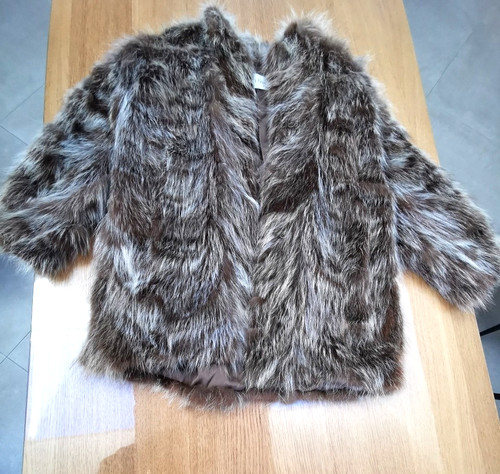 Veste fourrure marmotte - veste,