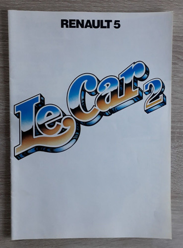 Renault car 2 range - le,