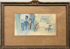 Louis Fortuney (1875-1950) - Projet d'Illustration Pour Rolla, Circa 1890