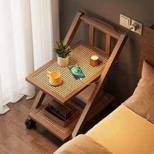 Chariot à roulettes pour canapé, table d'appoint, pour salle de bain,