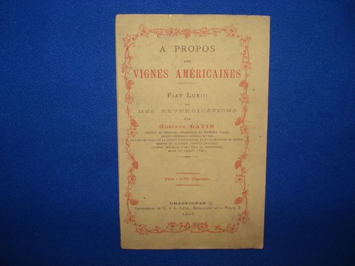 Propos des vignes - a,