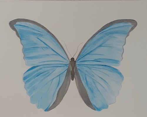 Aquarelle originale peinte à - originale,,