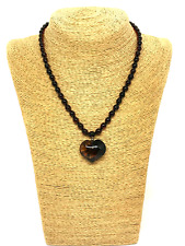 COLLIER AMBRE cadeau PENDENTIF