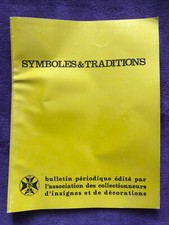 Revue " Symboles et traditions " N° 149 de 1994 - insignes et décorations