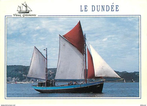 Carte postale bateaux - carte,