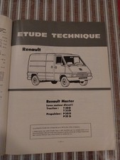 REVUE TECHNIQUE Renault Master 2.5 D T 30 35 P 30 35 D Traction Propulsion Diese