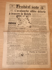 WW2 GUERRE 39/45 JOURNAL