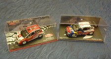 Voitures miniatures au 1/43: Lot de 2 CITROEN  C2 et C4 WRC en boîte d'origine.