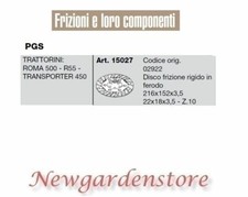 Disque Embrayage 15027 Pgs