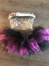 Halloween Black and Pink Tutu