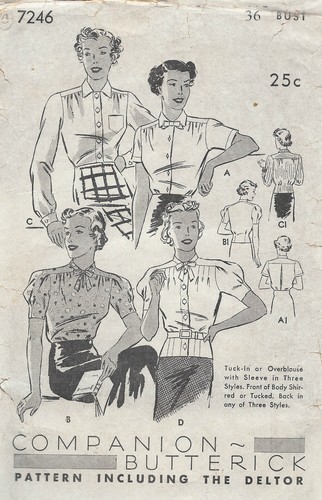 Patron couture vintage - de,
