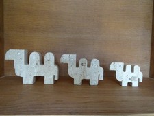 ancien chameau travertin ENZO MARI travertin camel travertino di TIVOLI 1970