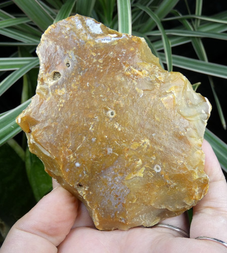 Outil silex taillé - en,