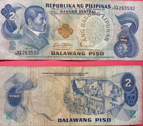 Lot billets 2 - 2, pesos