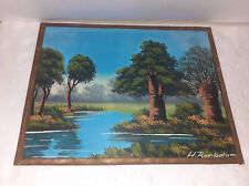 N°2 SOUS VERRE CONTENANT UNE GOUACHE DE H BARLADIANA