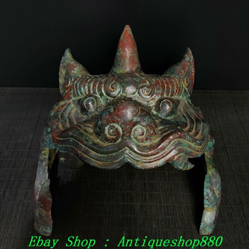 Old chinese dynasty bronze - 9'',