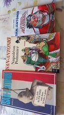 1 LOT 3 BEAUX LIVRES SAN ANTONIO 3 ROMANS EN TBE/ COLLECTION