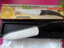 COUTEAU EN CERAMIQUE BLANCHE