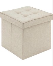 Pouf Coffre de Rangement –