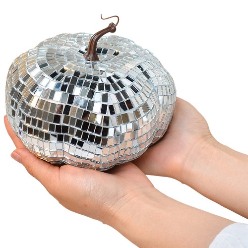Boule disco miroir argentée - miroir,
