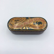 Petite boîte publicitaire en tôle lithographiée Le Fil au Chinois début XXème