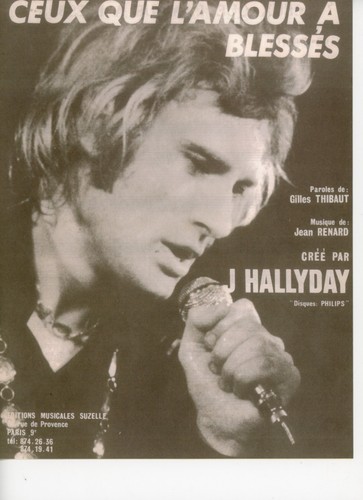 Johnny hallyday partition - hallyday,