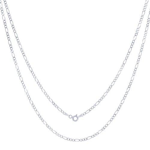 Collier chaîne figaro or - collier, en