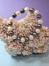 Bracelet Perles de Tahiti et perles d eau douce