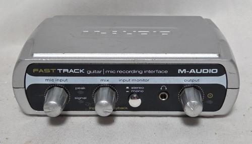 Audio fast track guitar - m-audio,