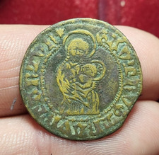 #77-134 ~ Token / Jeton - Nuremberg, Globe crucigère, type rare