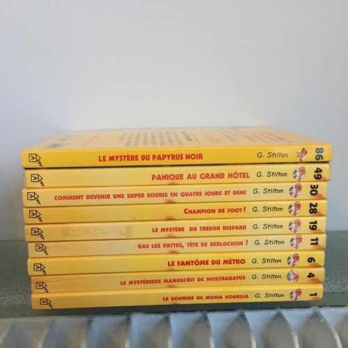 Lot geronimo stilton - lot,
