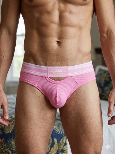 Slip jockmail rose kiffeur - jockmail,