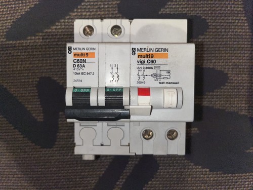 Disjoncteur differentiel 2pole - differentiel,