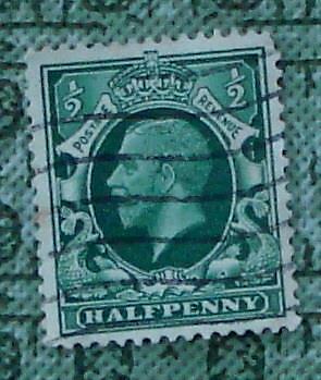 Nice vintage used postage - nice,