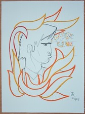 Superbe Lithographie de JEAN