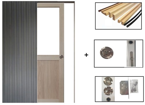 Porte coulissante atelier - porte,