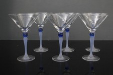 6 coupes  à cocktail champagne en Cristal d'Arques modèle EDEN Fraîcheur