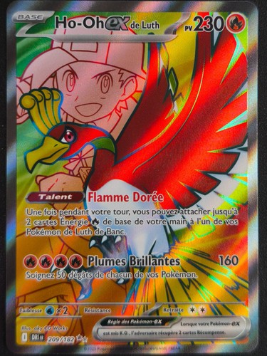 Carte pokémon ex - pokémon, ho-oh