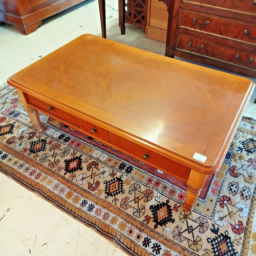 Table basse merisier - table,