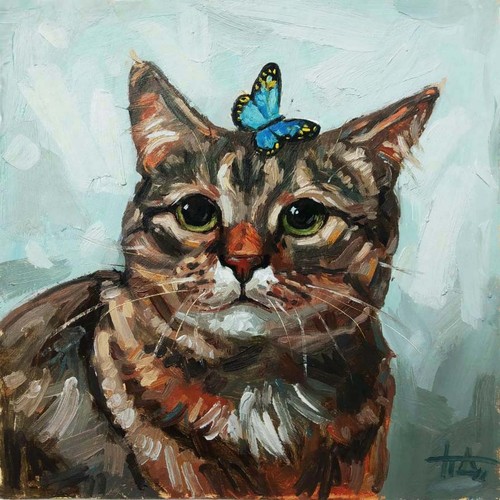 Peinture huile originale - peinture, l'huile
