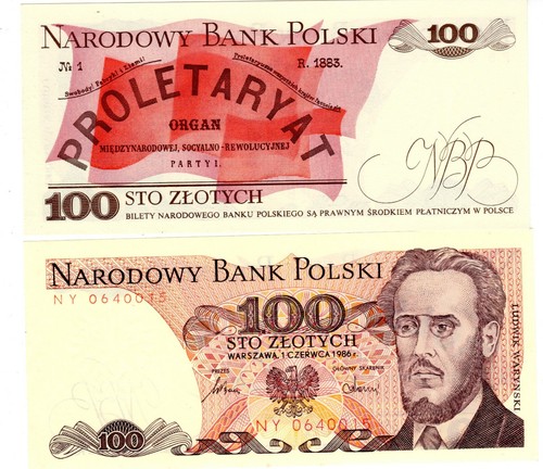 Pologne poland billet 100 - pologne,